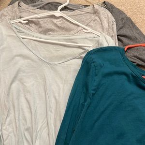 Lot of 5 Old Navy relaxed long sleeve shirts